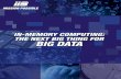 In-Memory Computing- The Next Big Thing for Big Data