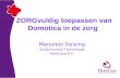 Presentatie Domotica in relatie tot wet en regelgeving 2010