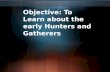 Hunters And Gatherers PowerPoint