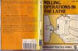 Milling Operations in the Lathe [Workshop Practice Series 05] - T. Cain (Argus, 1984) WW