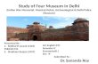 Study of four museum in delhi
