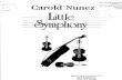 Nunez, Little Symphony Score