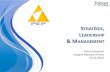 Formation stratégie, leadership et management