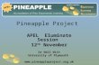 Room4   PineAPPLe   Neil Witt   Hd Pineapple Project Neil Eluminate Presentatio Nv1.1