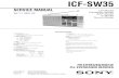 ICF-SW35 manual de Reparación