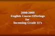 English Course Offerings C1. 32)