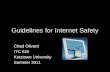 Chad olivard internet safety powerpoint presentation itc 525