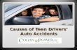 PPT: Causes of Teens Drivers' auto accidents