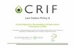 Low Carbon Policy and the Cambridgeshire Renewables Infrastructure Framework (CRIF)