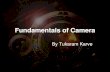 Fundamentals of a Camera - DY Works Friday Talk by Tukaram Karve