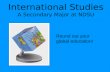 International Studies Major