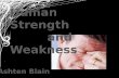 Human Strength and Weakness