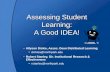 Assessing Student Learning: A Good IDEA
