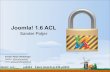 ACL in Joomla 1.6 at #jd11nl