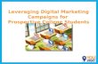 Leveraging Digital Marketing Campaigns for Prospective College Students