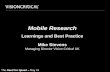 Mobile Learnings and Best Practices