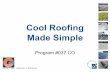APWA Cool Roofing Made Simple