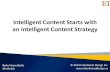 Intelligent Content Starts with an Intelligent Content Strategy