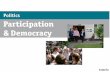 As participation and democracy