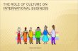 culture effects international business