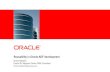 Reusability in the Oracle ADF Development