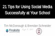 21 Tips For Using Social Media Successfully at Your School