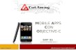 Mobile APPs con Objective-C (iOS 3.1+) - Day 01/02