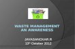 Waste Management Awareness -BBMP-BANGALORE