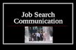 Job Search Communication