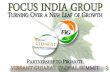 Focus India Group, Turning Over a New Leaf of Growth - Partnership to Promote Vibrant Gujarat Global Summit