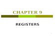 Logic Design - Chapter 9: Registers