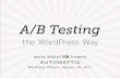 A/B Testing the WordPress Way