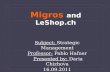 Migros and LeShop.ch