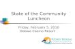 Petoskey Chamber State Of The Community Luncheon 2010