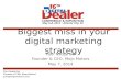 Biggest miss in your car dealership's digital marketing strategy #DD16