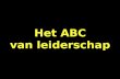 Het ABC van leiderschap volgens Arend Landman