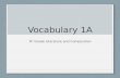 Freshman academy vocabulary