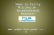 Parity Pricing by helpwithassignment.com