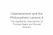 Libertarianism and Modern Philosophers, Lecture 4 with David Gordon - Mises Academy