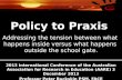 Policy to Praxis: Keynote presentation by leading Aboriginal educator Professor Peter Buckskin