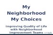 Neighborhood Improvement Teams