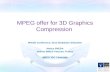 MPEG 3D graphics compression offer