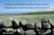 Rural leadership in the highlands and islands