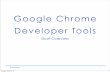 Google Chrome developer tools