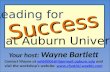 Reading for Success at Auburn University