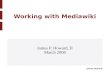 Working with Mediawiki