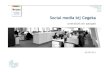 Gert Diels, Cegeka: overzicht en aanpak social media