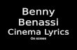 Benny Benassi Cinema Lyrics