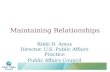 Maintaining Relationships- Rikki Amos
