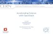 20121017 OpenStack CERN Accelerating Science